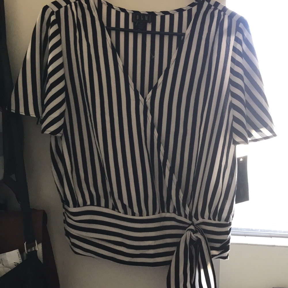 Stripes black and white shirt
